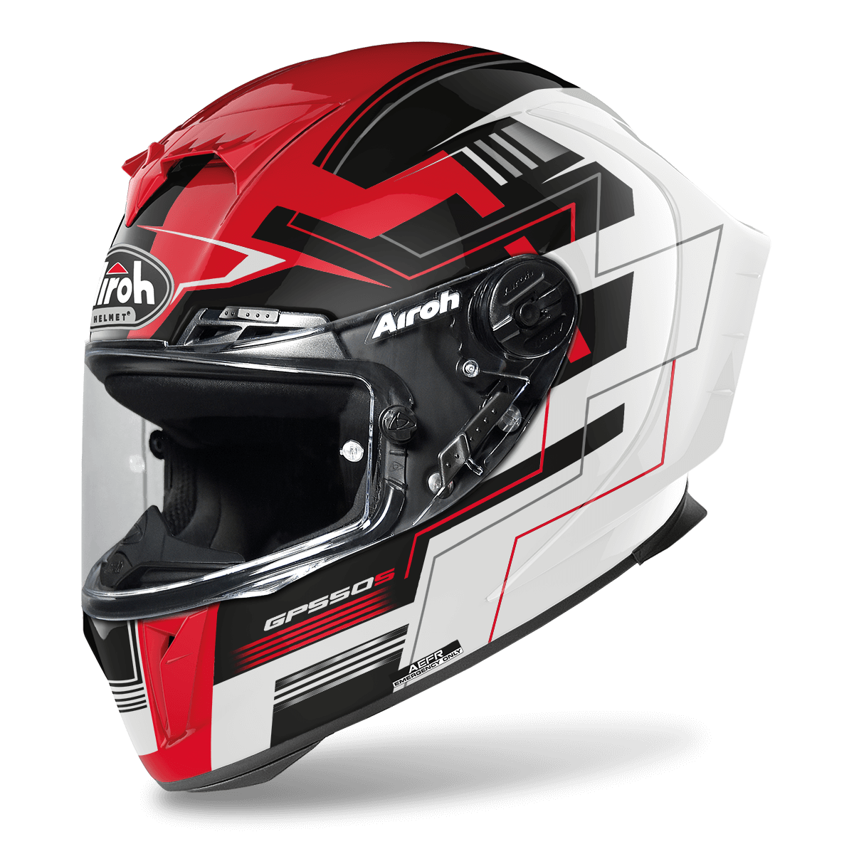 Helmet Gp550 S Challenge Red Gloss